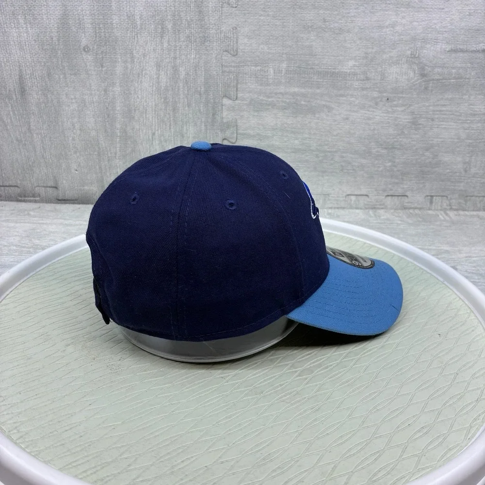 New Era Toronto Blue Jays Hat Cap Strap Back Mens Navy Blue MLB Baseball